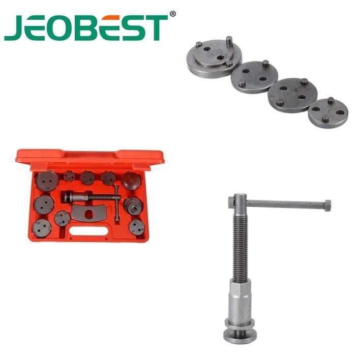 KS Tools - 150.2000 - Coffret repousses-piston de frein universel pneumatique, 18 pièces