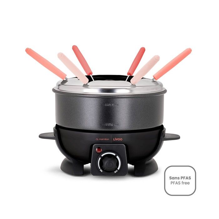 Appareil à fondue électrique - Livoo x Marmiton - Livoo - DOC308 -