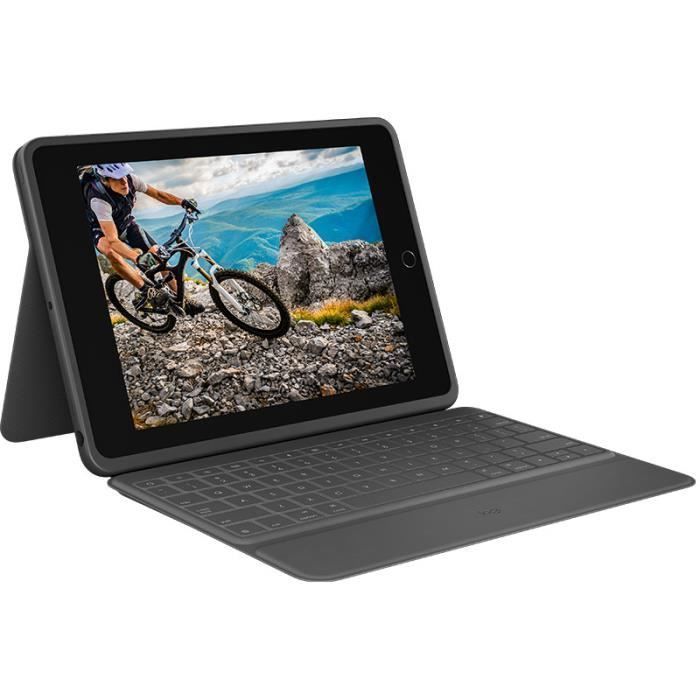 Logitech Rigged Folio iPad 7th Gen - vue 2