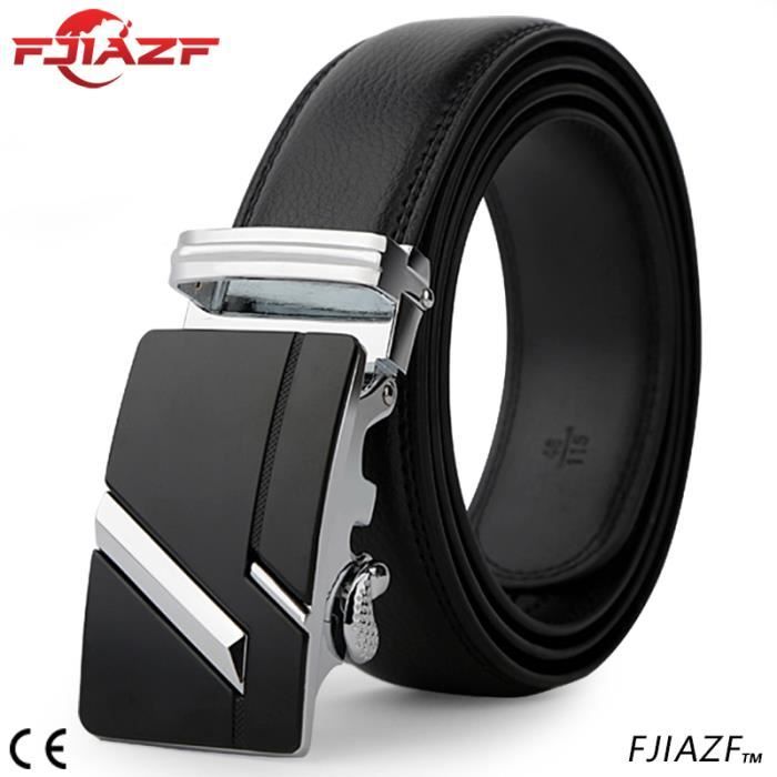 avoid To increase Sagging FJIAZF® Ceinture pour hommes de marque de luxe - Ceinture en cuir véritable de haute qualité - Boucle automatique - Noir Noir - Cdiscount Prêt-à-Porter avoid To increase Sagging FJIAZF® Ceinture pour hommes de marque de luxe - Ceinture en cuir véritable de haute qualité - Boucle automatique - Noir Noir - Cdiscount Prêt-à-Porter