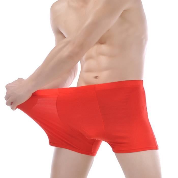 Boxer Grande Taille Homme Caleçons Boxeurs En Bambou SousVêtements