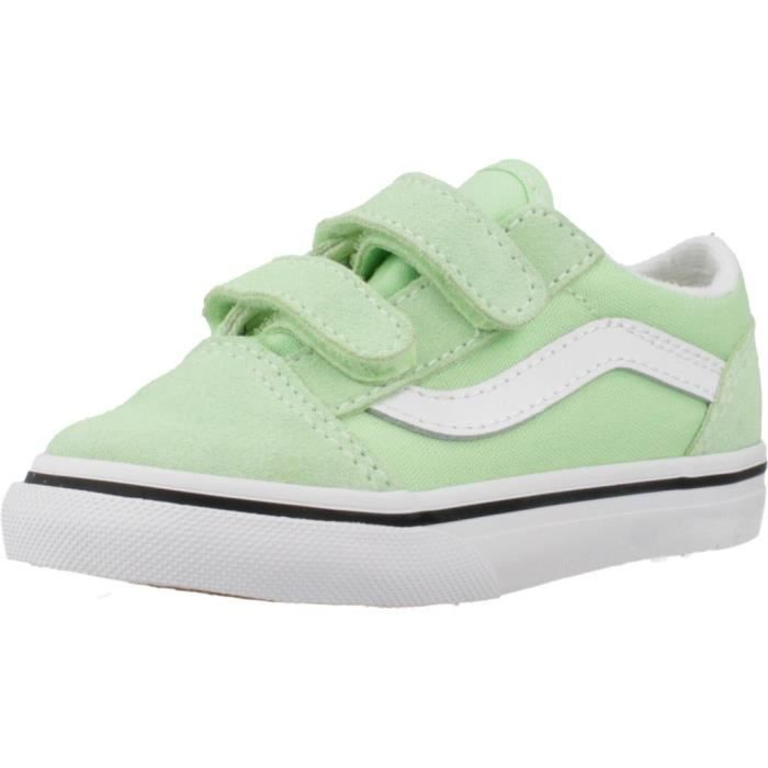 Vans VANS OLD SKOOL - VANS - Vert - Lacets - Mixte - Plat