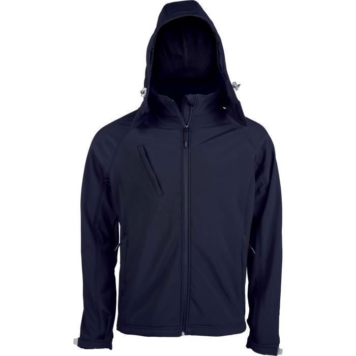Veste Softshell Kariban - Homme - Bleu marine - Imperméable et Respirant Veste Softshell Kariban - Homme - Bleu marine - Imperméable et Respirant