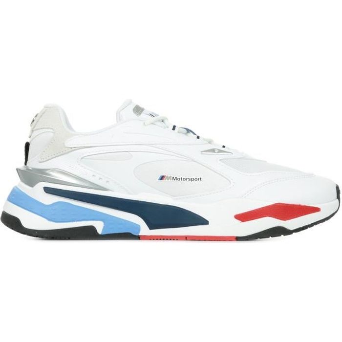 Baskets Puma BMW MMS RS-Fast Blanc - Cdiscount Chaussures