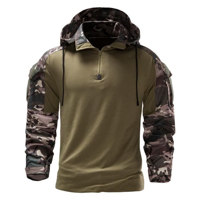 Pull militaire sale femme