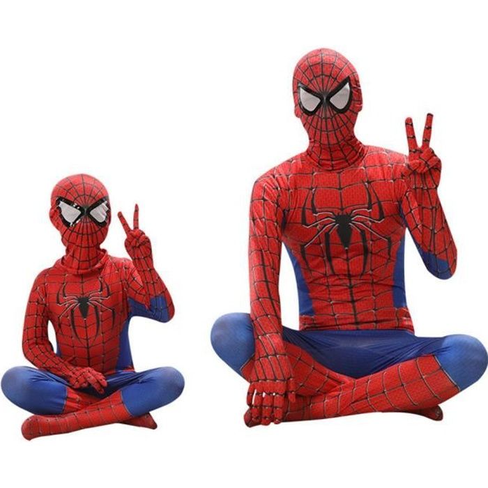 Déguisement extraordinaire Spiderman Enfant adulte Cosplay Costume