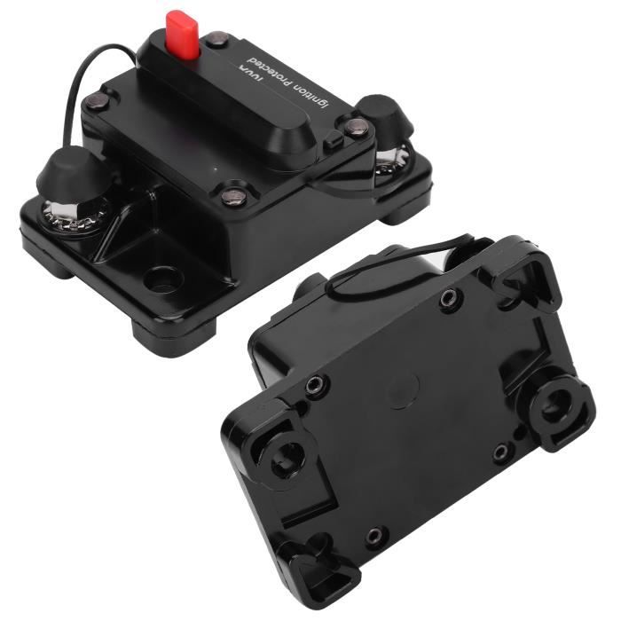 Pack De 2 Disjoncteurs étanches 100A 12V-48V – Réinitialisation Manuelle, Pour Solaire, Maritime, Auto