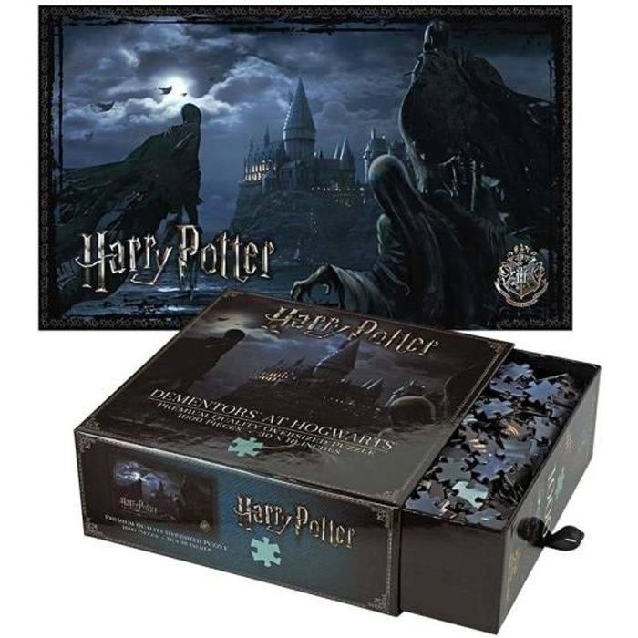 Puzzle Harry Potter - Noble Collection - Dementors at Hogwarts - Adulte - 1 puzzle - Noir Puzzle Harry Potter - Noble Collection - Dementors at Hogwarts - Adulte - 1 puzzle - Noir