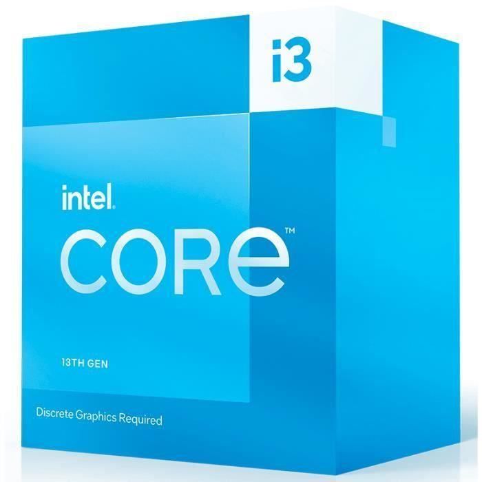 Processeur Intel Core I3-13100F - Intel - 3.4 Ghz / 4.5 Ghz - 4 Cœurs - 12 Mo De Cache