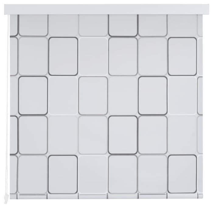 Kit De Réparation Pour Store Roulant - 2 Supports Plastique + Chaîne Perles 2m - Pour Tube 25 Mm - Montage Haut/côté/face - Remplacement Facile