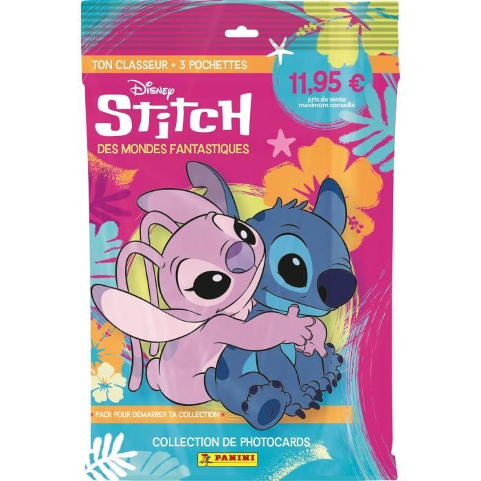 Pack de Démarrage Panini Stitch Photocards – Classeur + 3 Pochettes
