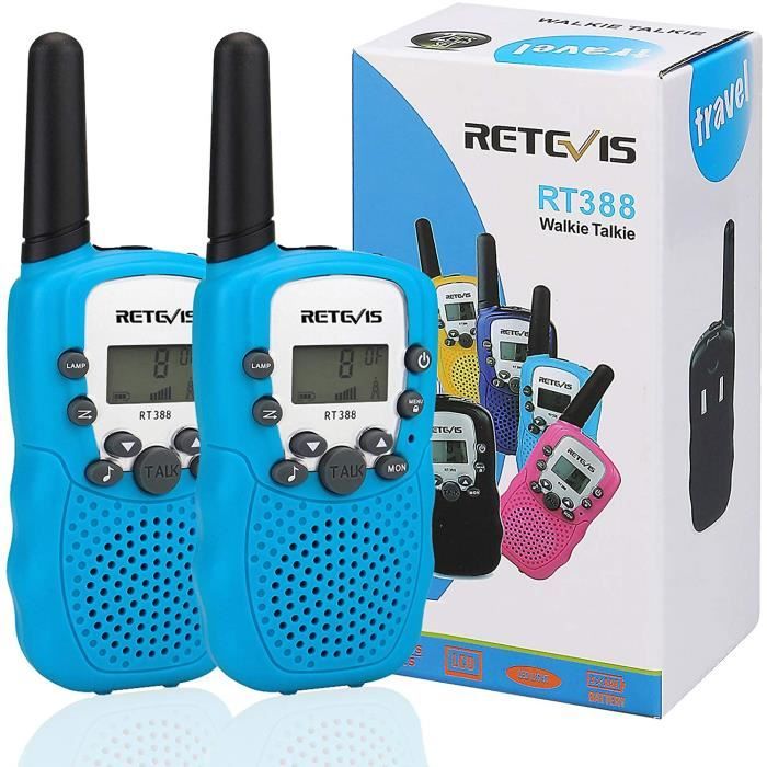 RETEVIS talkie walkie radio RT388 pour enfants, PMR, 2 pièces, jouets pour  garçons et filles, portée 100-800M, Noël cadeau d'anniversaire Nouvel An -  AliExpress