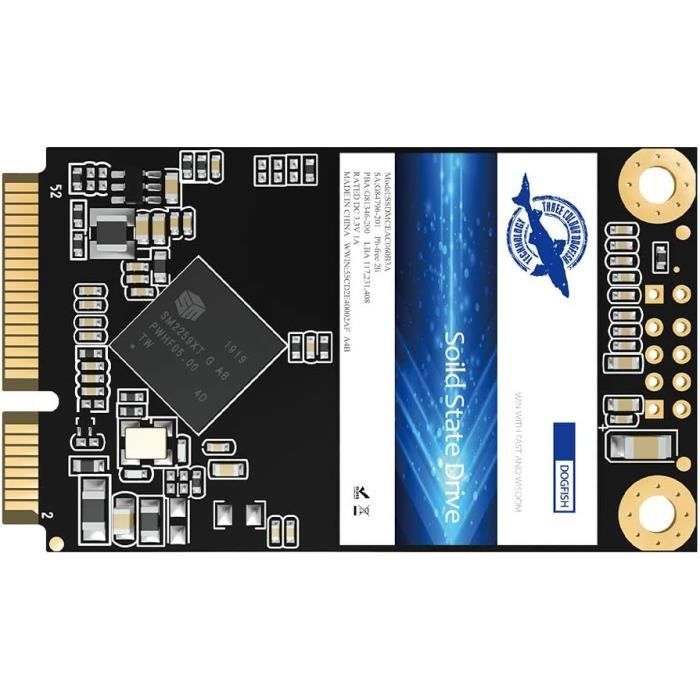 Disque SSD Interne Intel 24Go – Format MSATA (Modèle SSDMAEXC024G3H) D’occasion