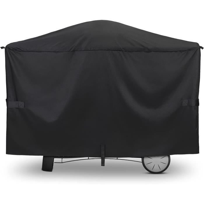 Guisong Housse De Protection Barbecue Weber Q Série Sur Chariot – Étanché, Résistante UV, 82x43x88 Cm – Pour Q100/Q1000/Q200/Q2000