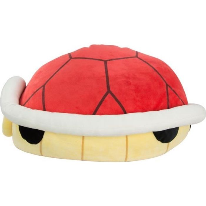 Peluche Club Mochi Mochi Carapace Rouge - TOMY - Mario Kart - 30 cm