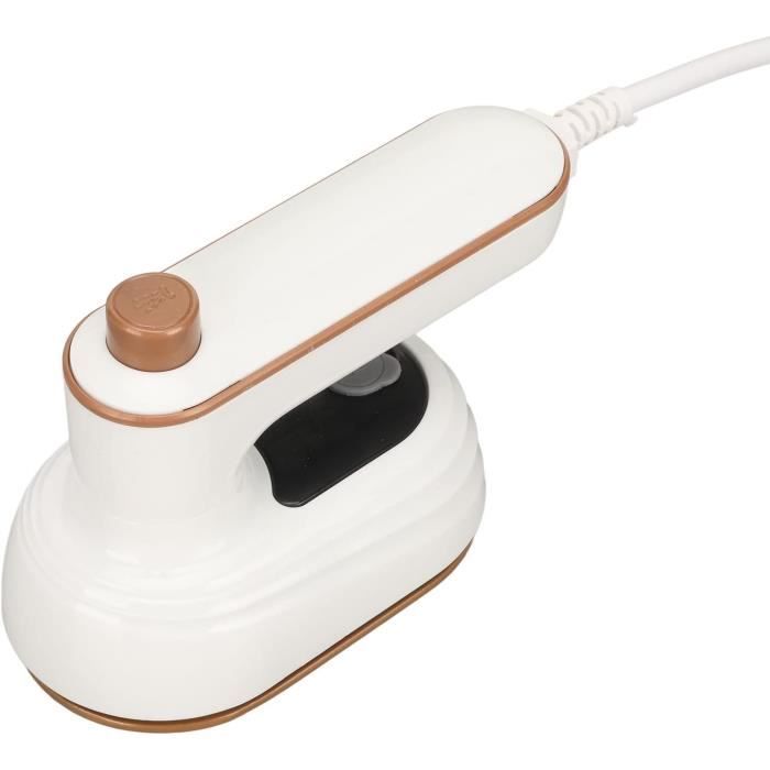 Mini Fer à Vapeur Portable Pliable 180° - Chauffage 3 Sec, Repassage Sec & Humide, Idéal Voyage & Couture