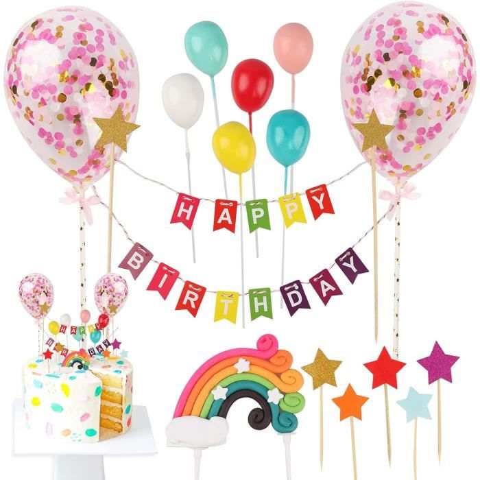 Toile de fond de Gâteau d'anniversaire Topper pour les enfants S-3026 main image 0