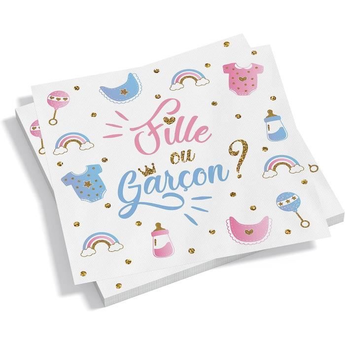 Chiisong Lot De 100 Serviettes En Papier Occidentales Pour