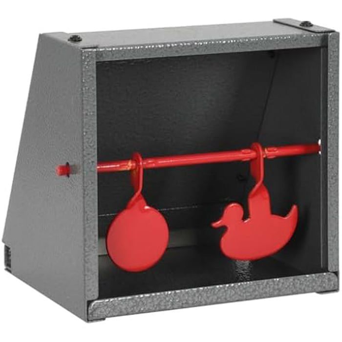 Cibles de tournante - Acier au carbone portable - rotative en métal avec auto-réinitialisation - Pour extérieur, tir, collines, terrain libre, club de sport