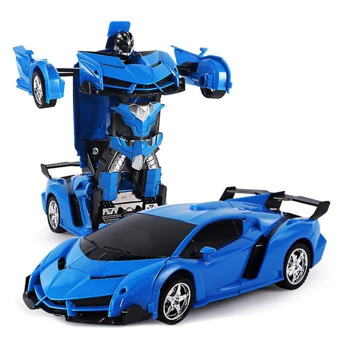 VINGVO Voiture T?�l?�command?�e Transformable en Robot pour Gar?�ons, Une Touche D?�formation 360 