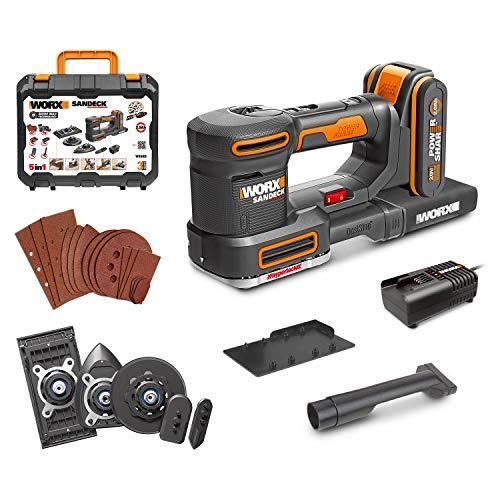 Ponceuse - Worx - WX820 - Sans fil - 20V