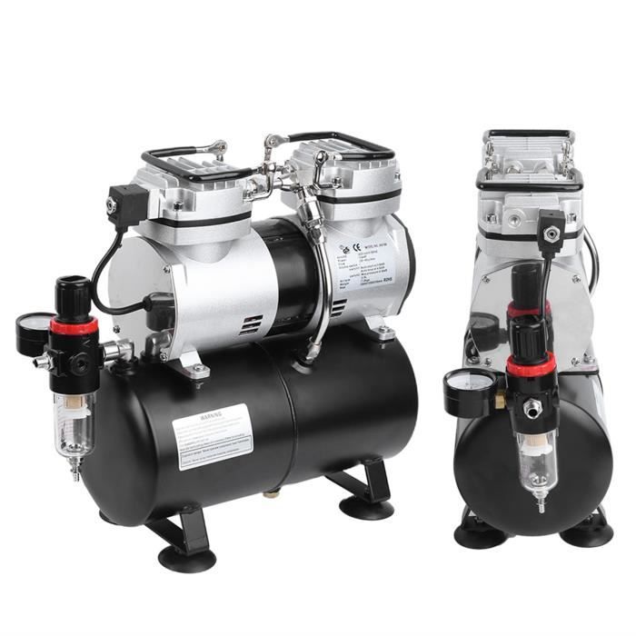 Compresseur d'air professionnel à piston 4 kW 10 Bar 500 L débit 520L/min idéal atelier
