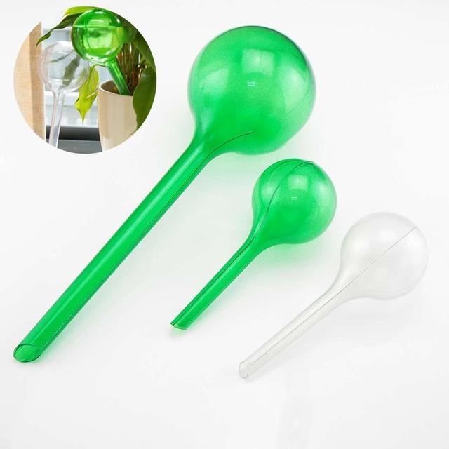 2 Boules D'arrosage Automatique 500 Ml - Système D'irrigation Pour Plantes D'intérieur, Balcon Et Jardin, Niveau D'eau Visible