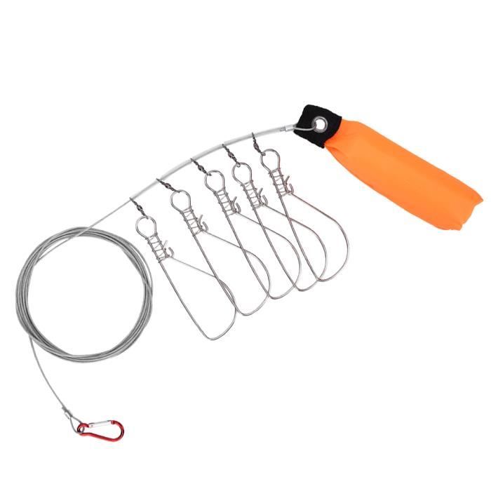 Boucle Télescopique de Guidage - Accessoires de Pêche en Acier Inoxydable