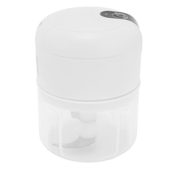Mini Mixeur Electrique de Cuisine, Hachoir électrique USB Rechargeable, 250ml+100ml Double Tasse Mini Mixeur Electrique de Cuisine, Hachoir électrique USB Rechargeable, 250ml+100ml Double Tasse