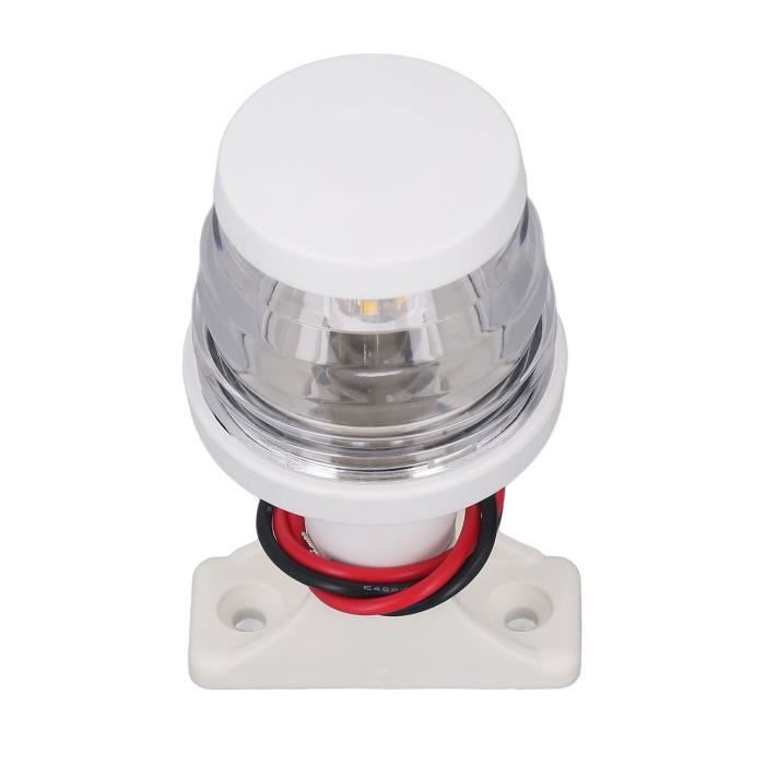 Feu D'ancre LED Pour Bateau - Lampe De Poupe En Acier Inoxydable, DC 12V-24V, étanche, Rabattable, Pour Pêche, Yacht