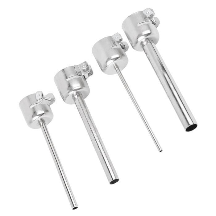 Pistolet à Air Chaud 8 Pièces/ensemble Embouts De Buse De Pistolet à Chaleur, Adaptateur D'air De Pistolet à Buse De Chaleur Pour Outils De Réparation De (3/4/5/6/7/8/10/12mm Station De Soudage à Air