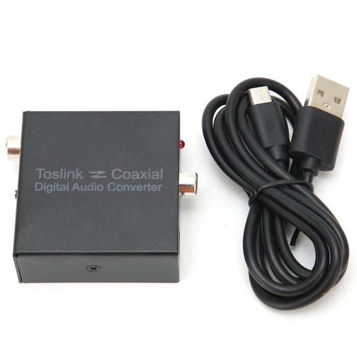 Adaptateur USB-C Vers SPDIF Optique – Convertisseur Audio Numérique Pour Home Cinéma Et Gaming