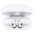 Apple AirPods 2nd 1: 1 avec étui de chargement sans fil Bluetooth-1