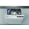 Lave-vaisselle encastrable CANDY CDSN 2D350PW  - 13 couverts - Induction - L60cm - 46 dB - Bandeau blanc-1