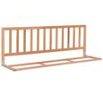 Barrière de lit en bois IB STYLE® PINO - 120 cm nature - Protection antichute pour bébé-1