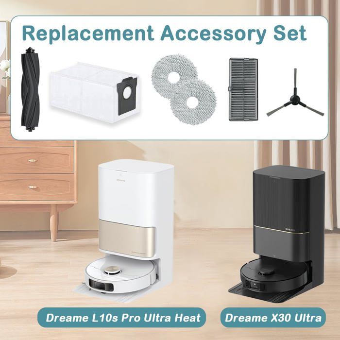VOFYO Kit d'accessoires pour Dreame L10s Pro Ultra Heat/ L10s Ultra Ge... pas cher