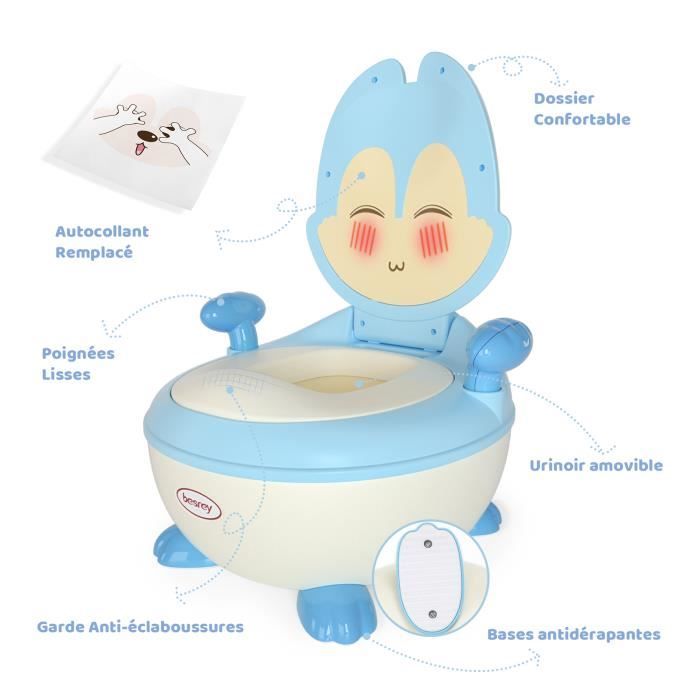 Pot d'Apprentissage Ergonomique Pot bébé Toilette enfant pour  l'apprentissage de la propreté -YES - Cdiscount Puériculture & Eveil bébé