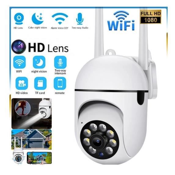 Caméra Surveillance Extérieure Smartwares SmartCam - Wifi Sans Fil