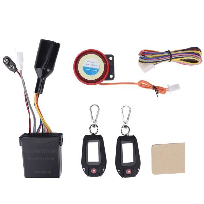 Système d'alarme de moto PKE Sensing LCD auto simulateur Boîtier