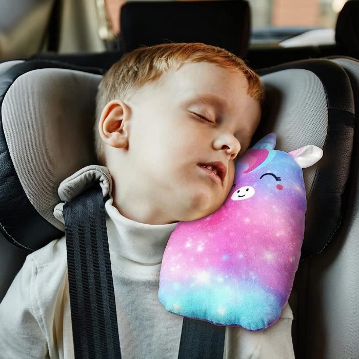 Coussin Ceinture Voiture Enfant Protège Ceinture De Sécurité Cale Tete  Voiture Licorne Coussin Pour Rehausseur Protection Cou[H214] - Cdiscount