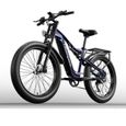 Vélo électrique Shengmilo MX03 - Bafang 1000w - Fat bike - Batterie Samsung 48V17.5AH - Portée 40-60km - bleu-2