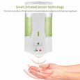 400ml Distributeur automatique de savon mural Induction infrarouge Distributeur de savon liquide intelligent-2