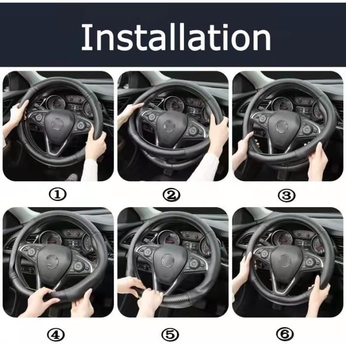 Housse De Volant De Voiture Compatible Avec Fiat Abarth 124 Spider