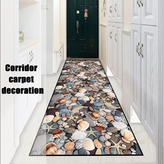 Tapis De Cuisine Antidérapant 40x70 Cm Lavable - Paillasson Couloir Entrée Intérieur Extérieur Moderne - 9