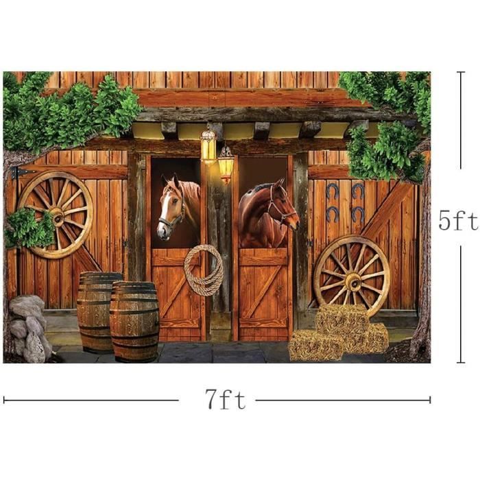 Affiche Décorative Cowboy Sur Cheval Sauvage - Art Mural Vintage - Plusieurs Tailles (8x10" à 24x36")
