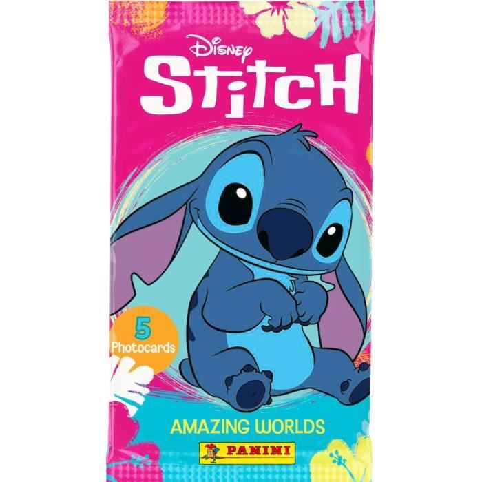 Pack De Démarrage - Panini - Stitch Photocards - Classeur + 3 Pochettes - 15 Cartes à Prix