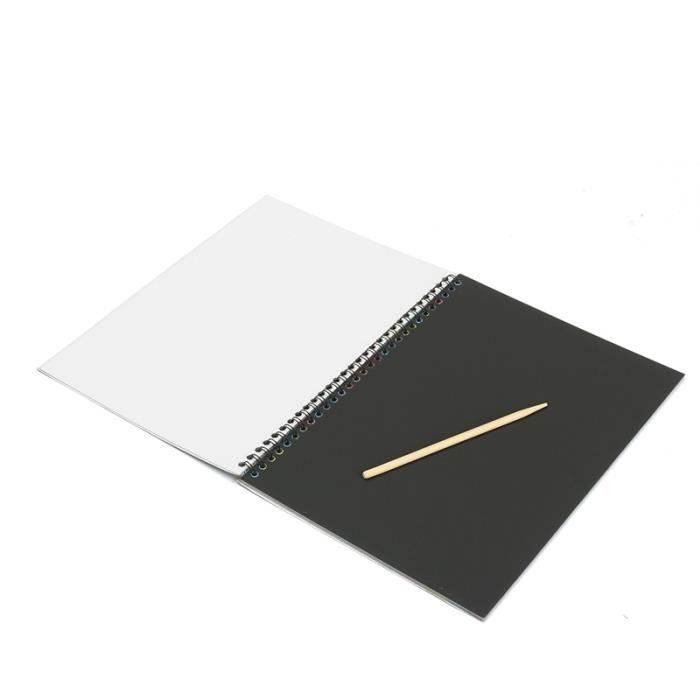 RUIJIE 48 Marque-pages à Gratter – Set Complet 104 Pièces – Enfants – Cadeau