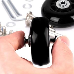 1 paire de roulettes universelles pour valises, roulettes de rechange 1 paire de roulettes universelles pour valises, roulettes de rechange