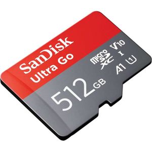 Carte icro SD 512 Go, Carte TF Carte éoire Haute Vitesse 512 Go avec