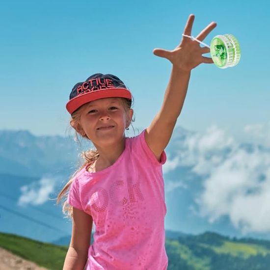 Lot De 15 Yo-Yos LED Lumineux Pour Débutants – Jouet Réactif Enfant Avec Effet Lumière, Cadeau Anniversaire Fun